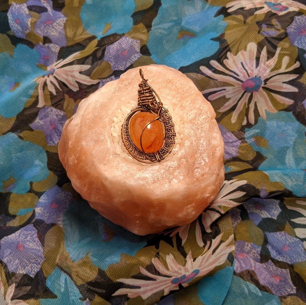 Carnelian Stone Pendant